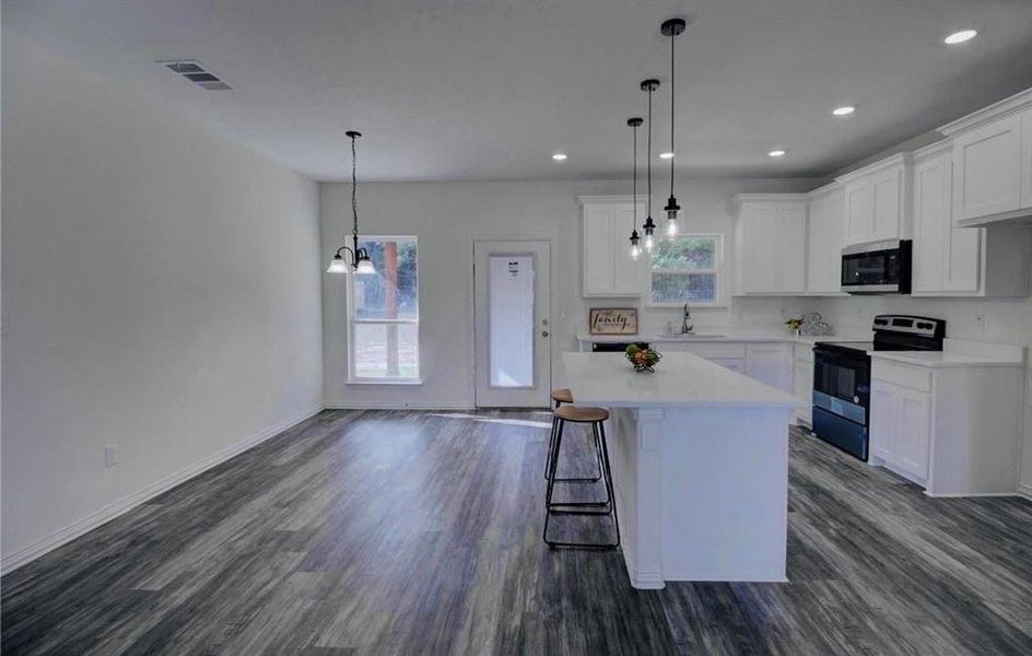 Furnished interior view inside a new home in , Commerce (Image 4).