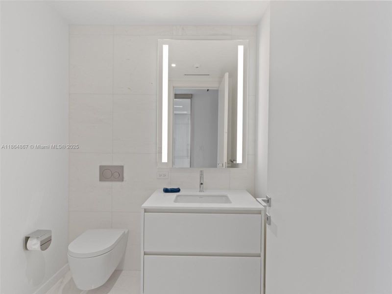 Furnished interior view inside a new home in , Miami (Image 14).