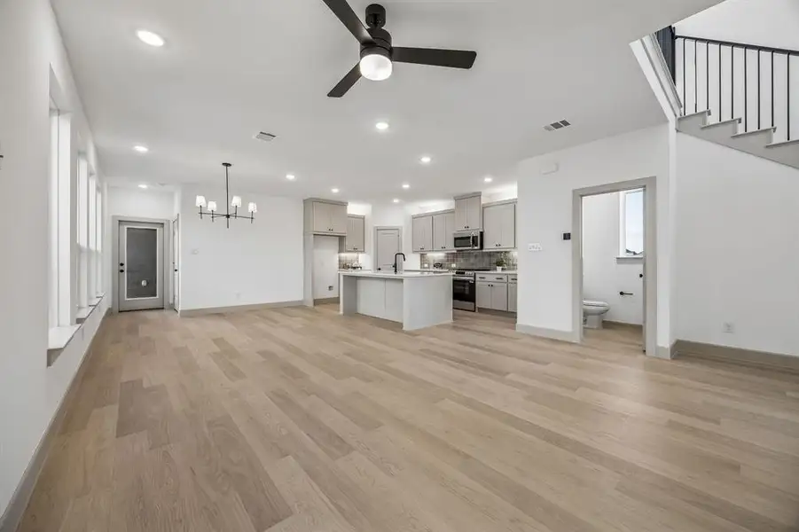 You'll enjoy a spacious living room perfect for entertaining family and friends in our new Emmeline floor plan!