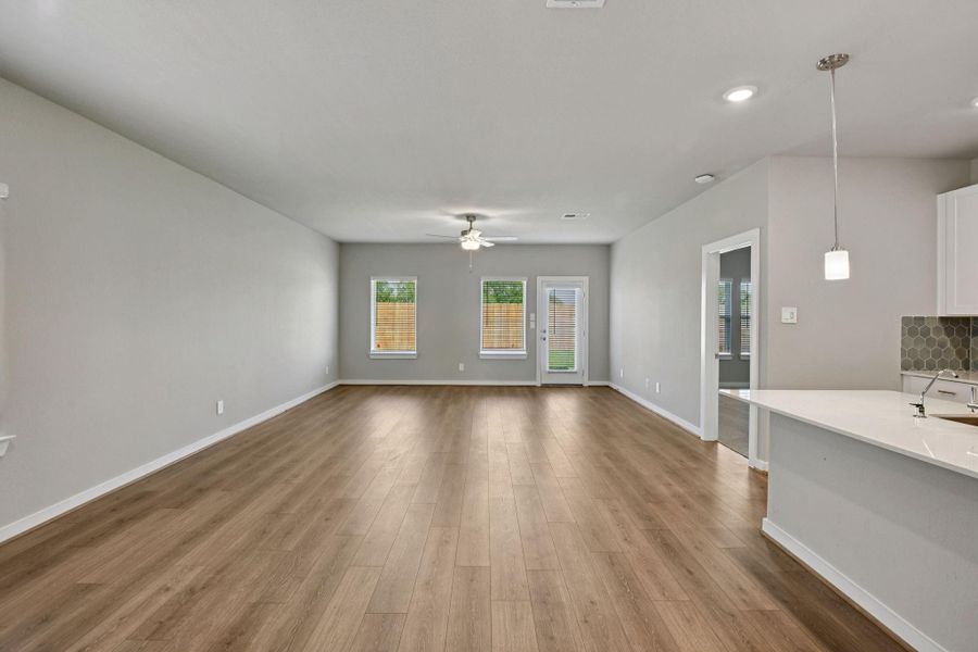 Photo is not of the actual home, but is an inspirational photo of builder’s model home and may depict options, furnishings, and/or decorator features that are not included