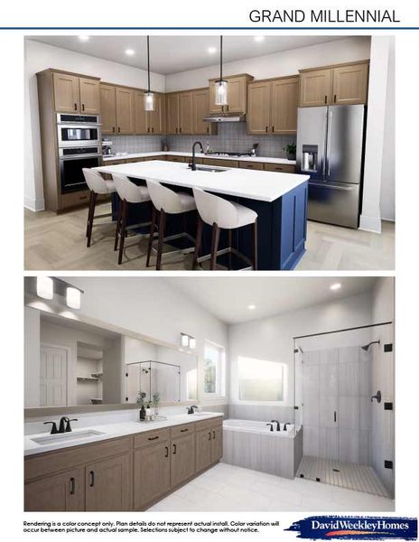 Furnished interior view inside a new home in Jubilee - Reserve Collection, Hockley (Image 4).