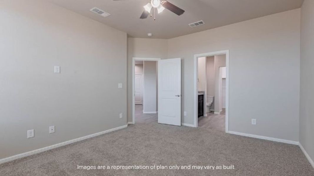 Spacious, unfurnished interior of a new home in Mustang Ridge, Andrews (Image 14).