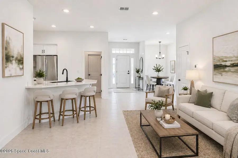 Furnished interior view inside a new home in St. John's Preserve, Palm Bay (Image 3).