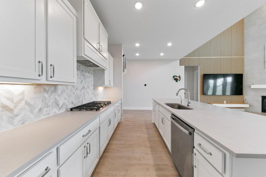 Furnished interior view inside a new home in Trillium, Richmond (Image 12).