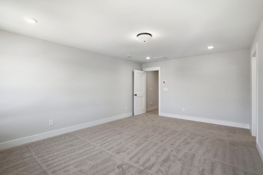 Spacious, unfurnished interior of a new home in Blythe Mill Townhomes, Waxhaw (Image 37). Spacious, unfurnished interior of a new home in Blythe Mill Townhomes, Waxhaw (Image 37).