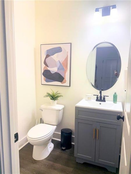 Furnished interior view inside a new home in , Fairburn (Image 22).