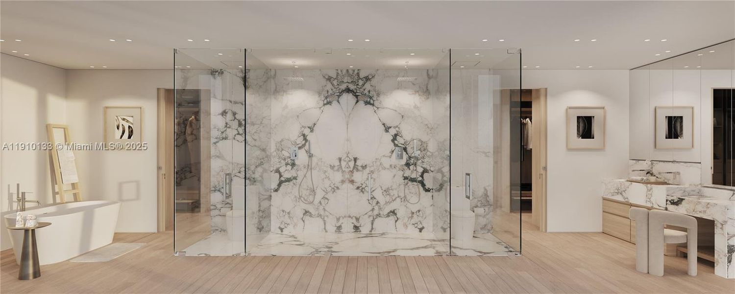 Furnished interior view inside a new home in , Miami (Image 12). Furnished interior view inside a new home in , Miami (Image 12).