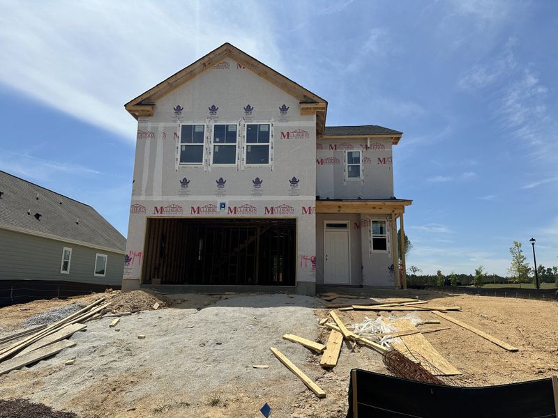 Front exterior of a new home in Tillery Park, Grovetown, GA, highlighting curb appeal (Image 1). Front exterior of a new home in Tillery Park, Grovetown, GA, highlighting curb appeal (Image 1).