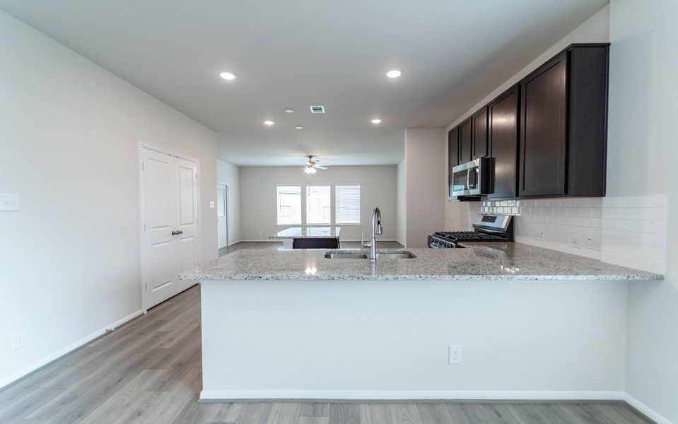 Furnished interior view inside a new home in Cypress Green, Hockley (Image 3).
