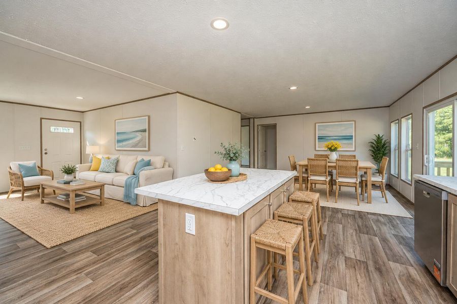 Furnished interior view inside a new home in , St. Stephen (Image 6).
