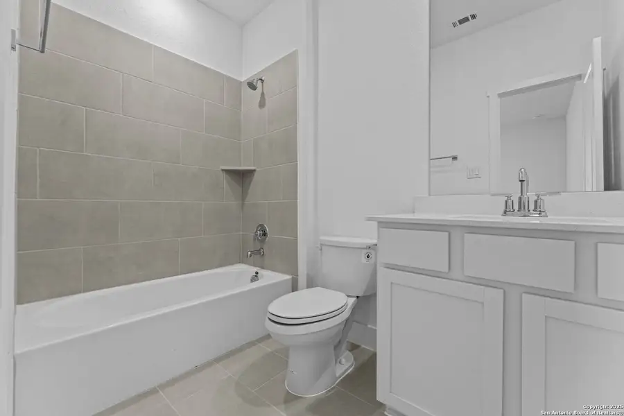 Furnished interior view inside a new home in , New Braunfels (Image 5).