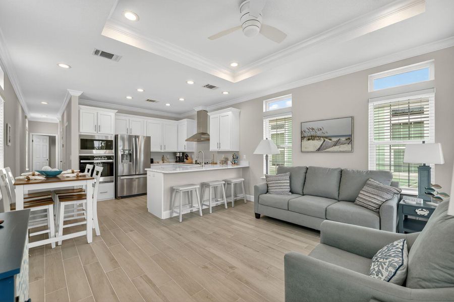 Furnished interior view inside a new home in , Jensen Beach (Image 26).