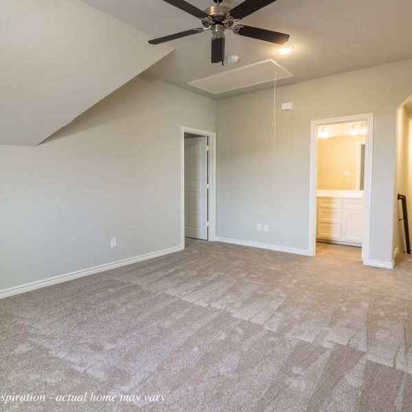Representative unfurnished interior of a home built from the The Limoges by Village Homes in Walsh, Aledo (Image 20). Representative unfurnished interior of a home built from the The Limoges by Village Homes in Walsh, Aledo (Image 20).