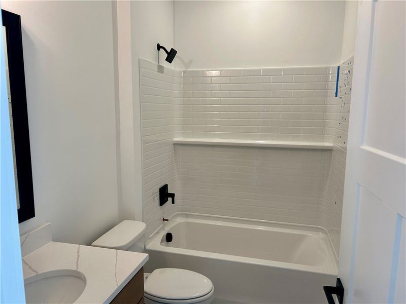 Furnished interior view inside a new home in Edwards Ridge, Central (Image 9).