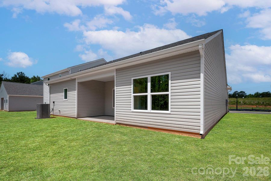 Exterior details and patio area of a home in Knights Bridge, Richburg (Image 2). Exterior details and patio area of a home in Knights Bridge, Richburg (Image 2).