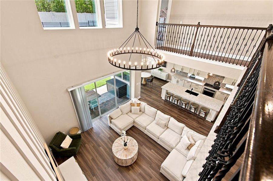 Furnished interior view inside a new home in , Winter Garden (Image 17).
