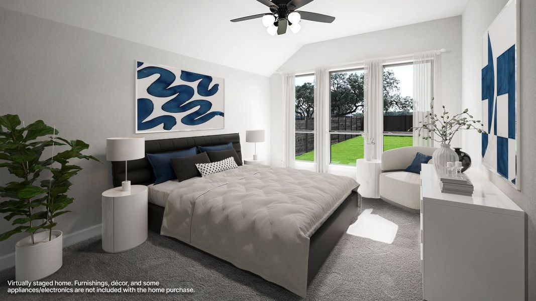 Furnished interior view inside a new home in Juniper Springs, Lockhart (Image 6).