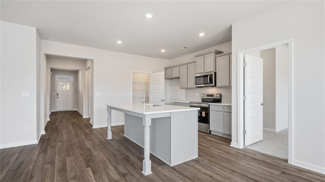 Furnished interior view inside a new home in Willowbrook, Winder (Image 9). Furnished interior view inside a new home in Willowbrook, Winder (Image 9).