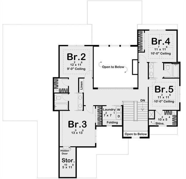 2D floor plan layout of this home in , Canton, GA (Image 6).
