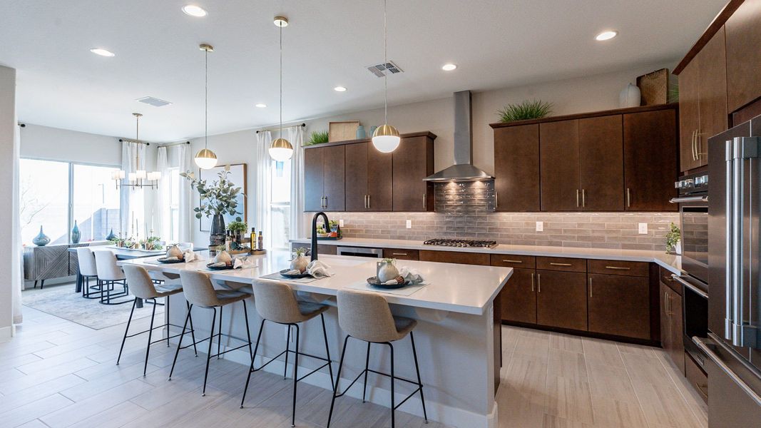 Representative furnished interior of a home built from the Jade by DRB Homes in Arroyo Seco - Palazzo, Buckeye (Image 12).