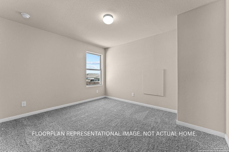 Spacious, unfurnished interior of a new home in Greenspoint Heights, Seguin (Image 20).