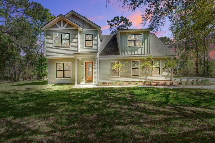 Front exterior of a new home in , Mount Pleasant, SC, highlighting curb appeal (Image 28).