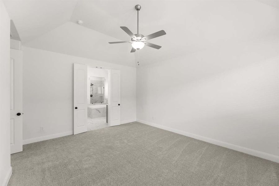 Spacious, unfurnished interior of a new home in Timberbrook, Justin (Image 26).