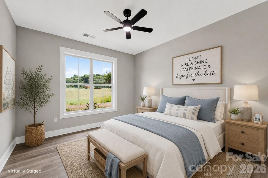 Virtually Staged - Bedroom 2