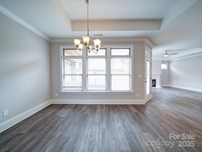 Spacious, unfurnished interior of a new home in The Courtyards on New Hope, Gastonia (Image 34).