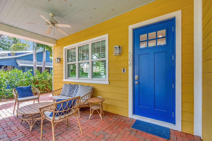Exterior details and patio area of a home in , West Palm Beach (Image 37). Exterior details and patio area of a home in , West Palm Beach (Image 37).
