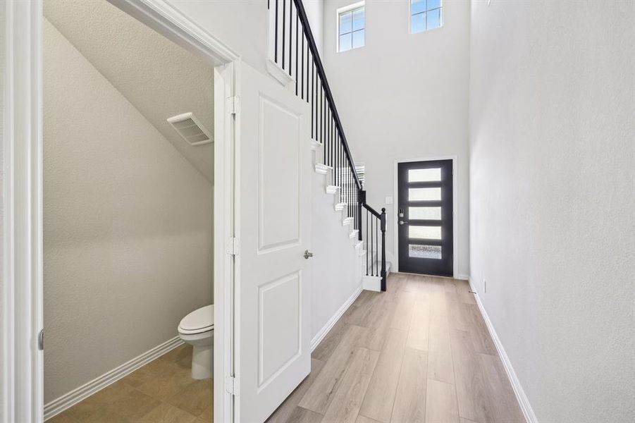 Photo is not of the actual home, but is an inspirational photo of builder’s model home and may depict options, furnishings, and/or decorator features that are not included.