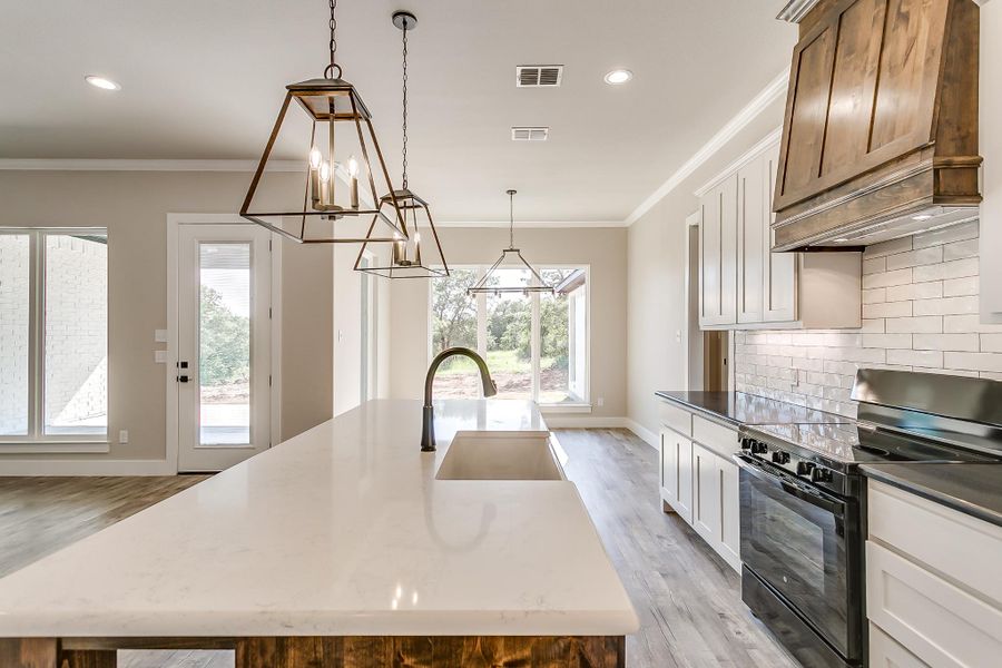 Representative furnished interior of a home built from the Refuge Lane by Trinity Classic Homes in Zion Trails, Poolville (Image 16).
