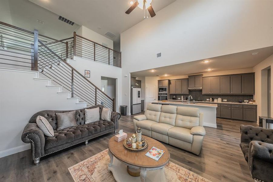 Furnished interior view inside a new home in , Little Elm (Image 6).