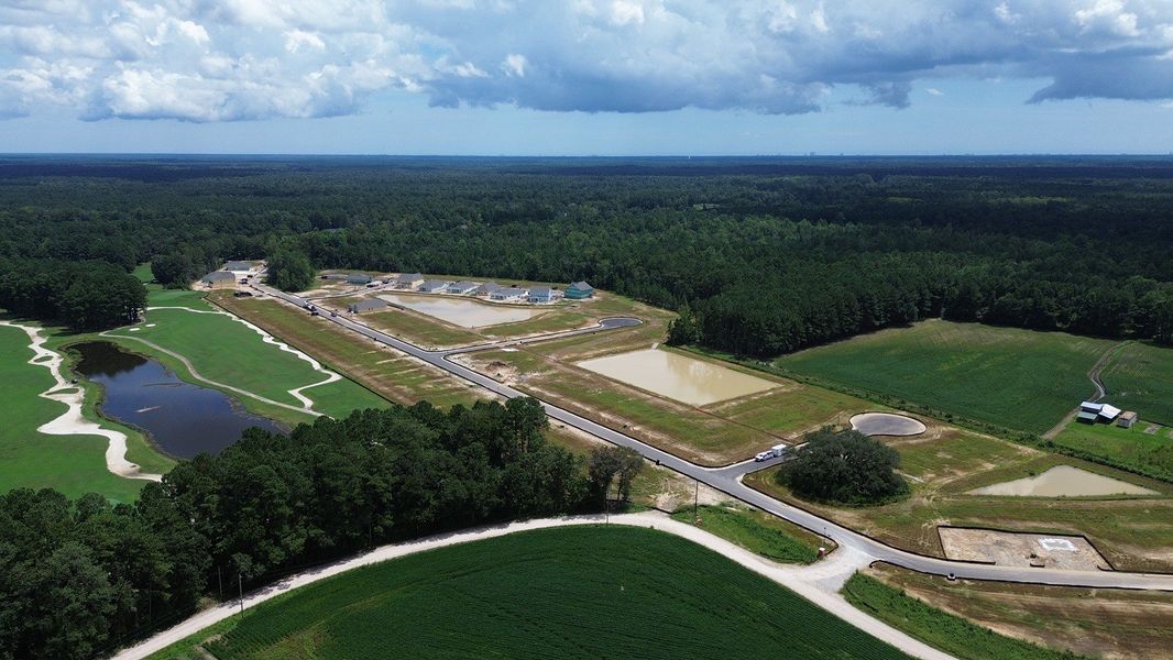 Site preparation for new homesites in The Preserve at Shaftesbury Glen, Conway (Image 17).
