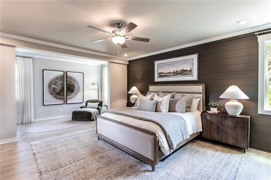 Furnished interior view inside a new home in Poppy at GreenHouse, Marietta (Image 12). Furnished interior view inside a new home in Poppy at GreenHouse, Marietta (Image 12).