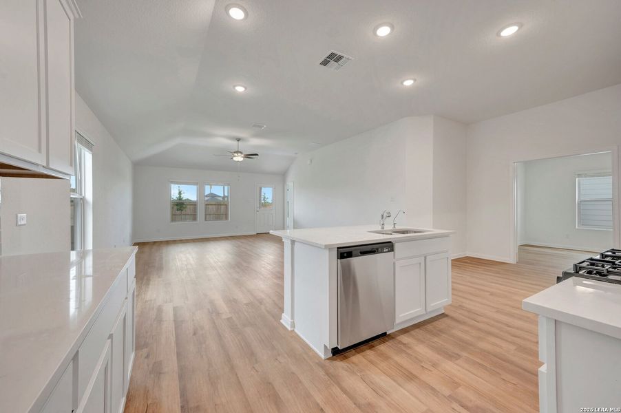 Furnished interior view inside a new home in Agave, San Antonio (Image 10). Furnished interior view inside a new home in Agave, San Antonio (Image 10).