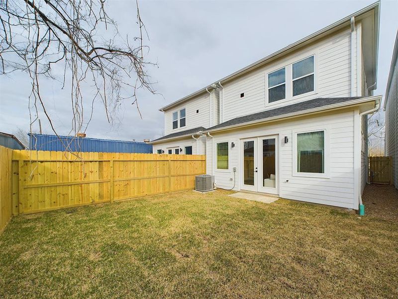 These floor plans have a very spacious back yard. This 6-homes community offers farmhouse style home.