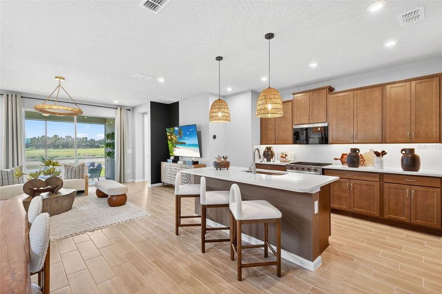 Furnished interior view inside a new home in Crosswind Ranch, Parrish (Image 14).
