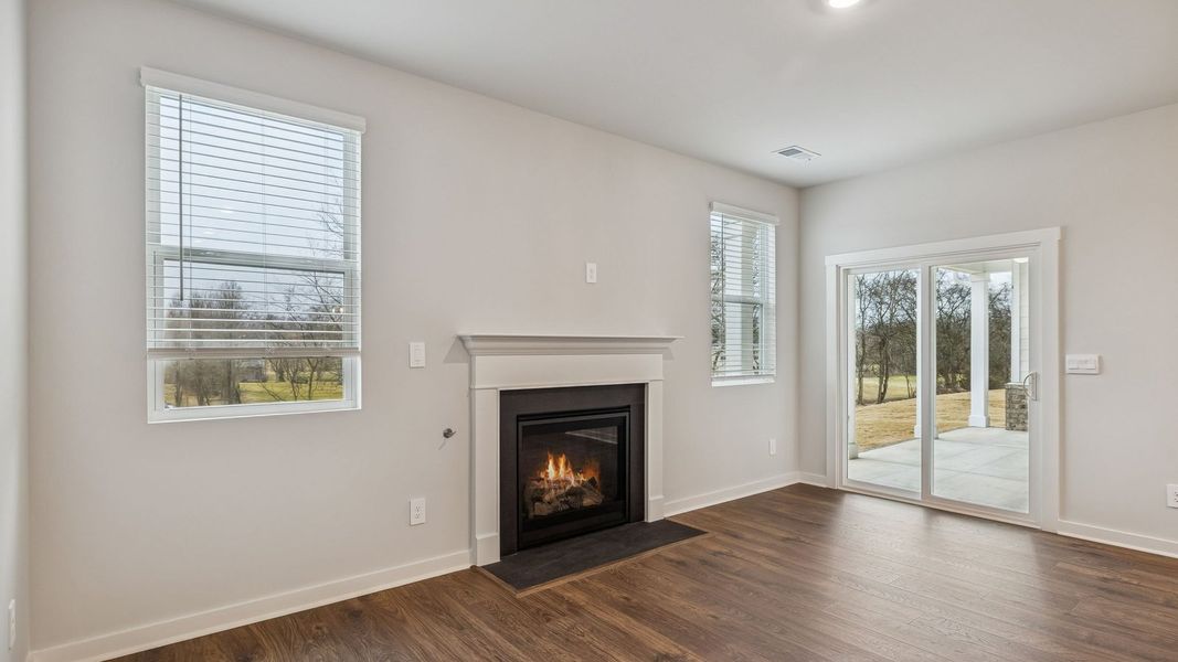Representative unfurnished interior of a home built from the Tisdale by D.R. Horton in Harvest Point, Spring Hill (Image 46). Representative unfurnished interior of a home built from the Tisdale by D.R. Horton in Harvest Point, Spring Hill (Image 46).
