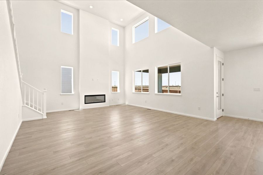 Spacious, unfurnished interior of a new home in Cordovan, Firestone (Image 25).