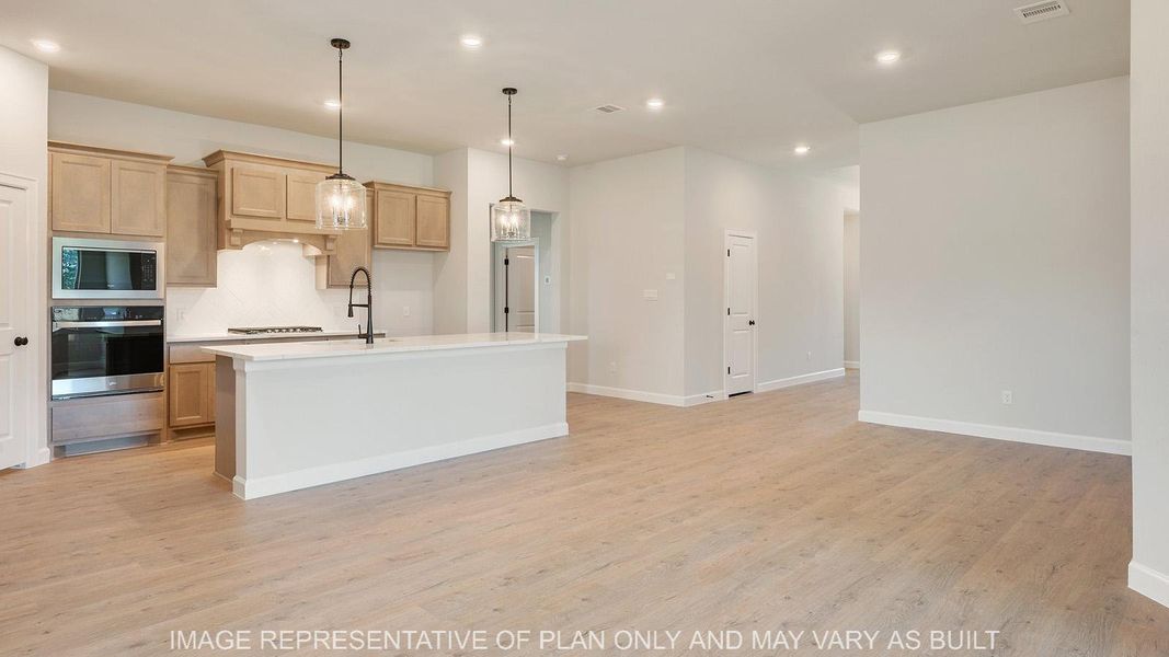 Furnished interior view inside a new home in Wellborn Settlement, College Station (Image 8).