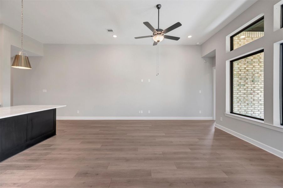 Spacious, unfurnished interior of a new home in The Highlands Encore - Tranquil Collection, Porter (Image 21).