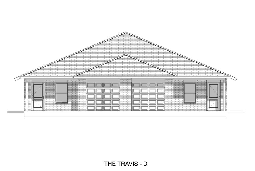 Representative rendering of the exterior for the The Travis by Flintrock Builder (Image 5). Representative rendering of the exterior for the The Travis by Flintrock Builder (Image 5).