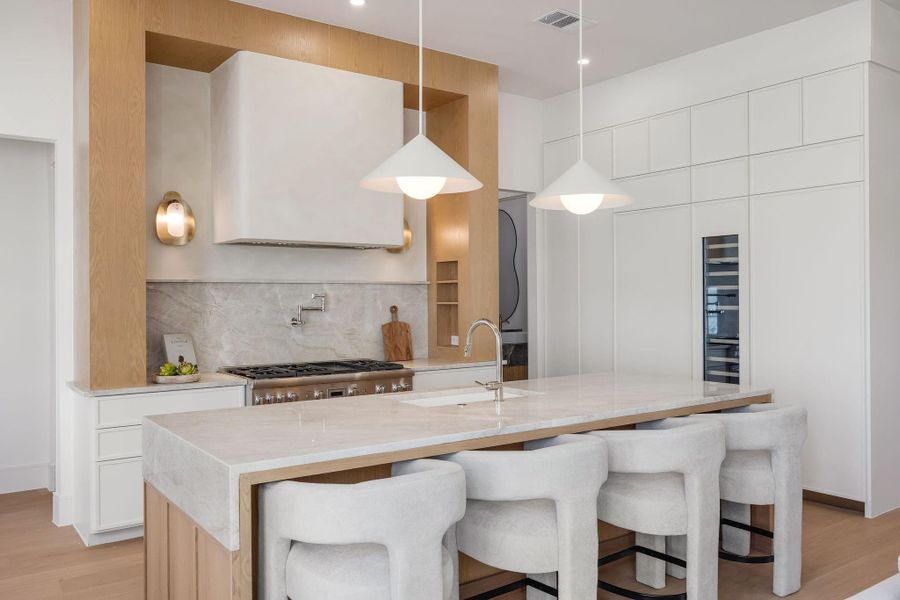 Furnished interior view inside a new home in , Houston (Image 39).