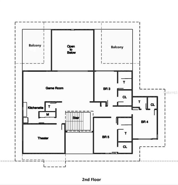 2D floor plan layout of this home in , Maitland, FL (Image 3).