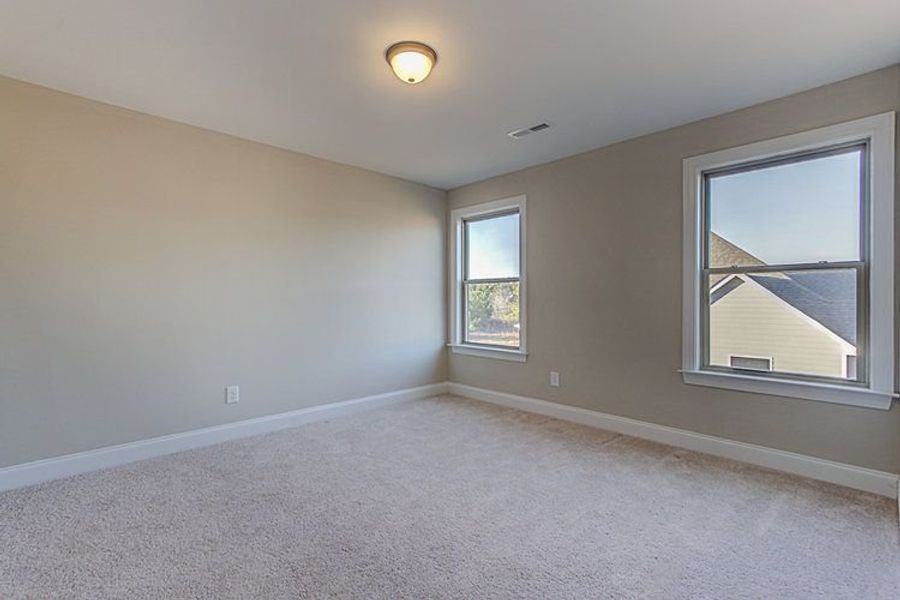 Representative unfurnished interior of a home built from the Dresden by Dustin Shaw Homes in Platinum Ridge, Sharpsburg (Image 44). Representative unfurnished interior of a home built from the Dresden by Dustin Shaw Homes in Platinum Ridge, Sharpsburg (Image 44).