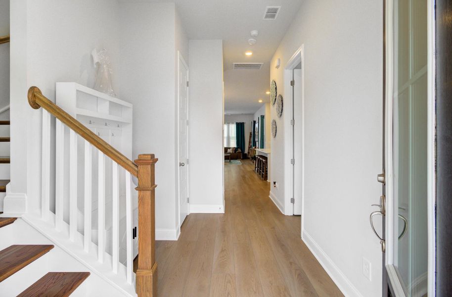 Spacious, unfurnished interior of a new home in Limehouse Village: Row Collection, Summerville (Image 18).