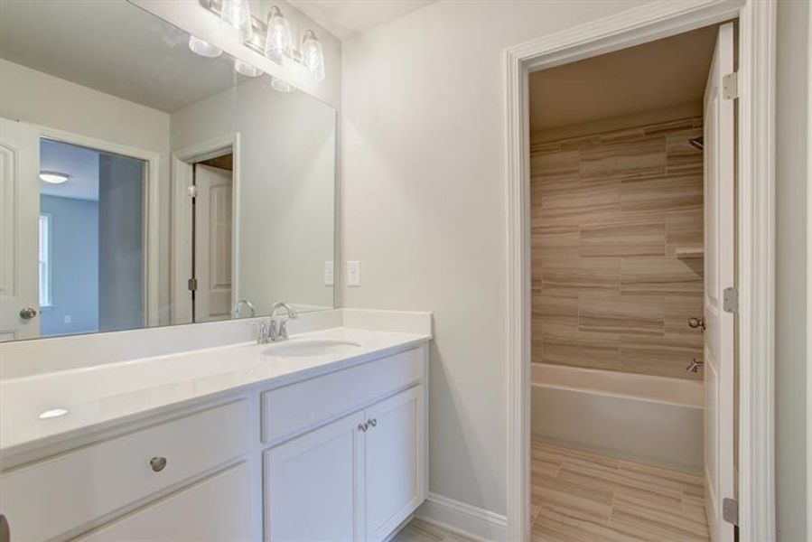 Furnished interior view inside a new home in Terraces at Paravel, Acworth (Image 6).
