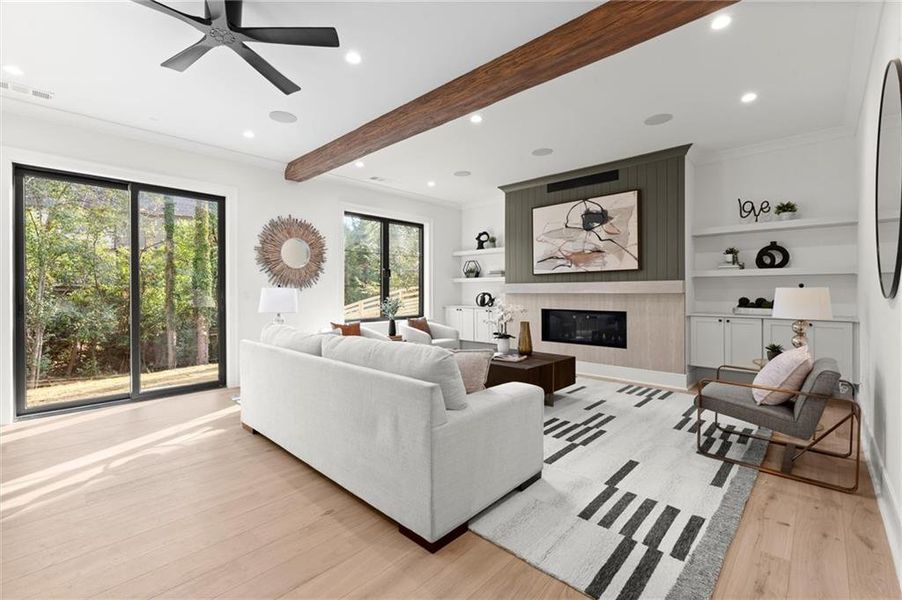 Furnished interior view inside a new home in , Brookhaven (Image 50). Furnished interior view inside a new home in , Brookhaven (Image 50).