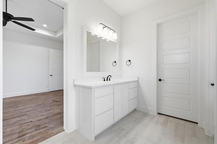 Furnished interior view inside a new home in , Godley (Image 12).